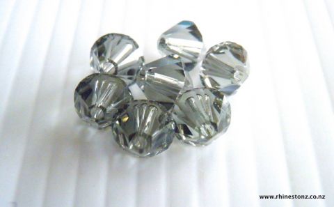 Swarovski Bicone Art 5328 Black Diamond 8mm